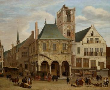 Het oude stadhuis van Amsterdam, (ca. 1653-1656)